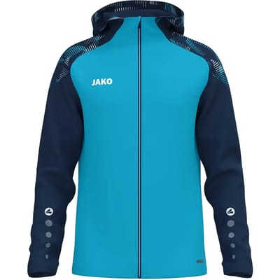 Jako Sonic Jas Met Kap Kinderen - Aqua / Marine | Maat: 128