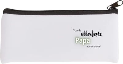 Akyol - voor de allerbeste papa van de wereld Etui - Papa - de beste vader - vader cadeautjes - vaderdag - verjaardagscadeau - verjaardag - cadeau - geschenk - kado - gift - vader artikelen - 20 bij 9 cm