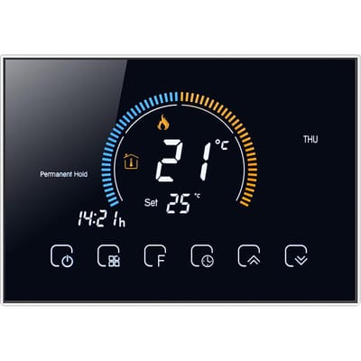 95-240V Wi-Fi Slimme Thermostaat Programmeerbare Thermostaat 5+1+1 Zes Perioden Spraak APP-bediening Non-wifi