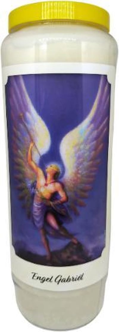 Engel Gabriel - Noveenkaars - 9 dagen brander (20 stuks)