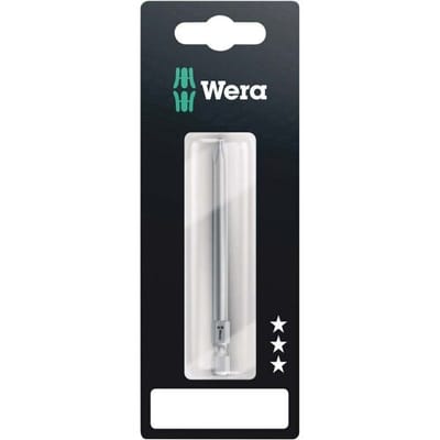 Wera 05136305001 851/4 Z SB Kruis-bit Aandrijving: 1/4 (6,3 mm) Uitvoering: Kruiskop Phillips PH 1