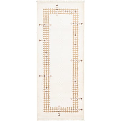 Vloerkleed Daisy handgemaakt wol | Hadorn