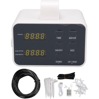 Automatische Plantenwatergever IP65 Regenbestendig Binnen Zelfbewateringssysteem Auto Druppelirrigatiekit voor