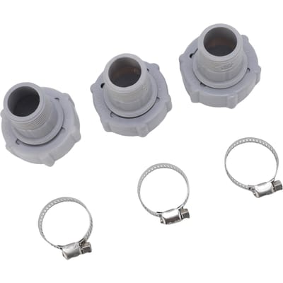 Zwembad Afvoer Adapter ABS Zwembad Afvoerbuis Koppeling voor 1,5 Inch Waterleiding P6A1420 P6D1420 gray