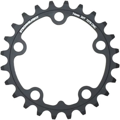 5-spaaks aluminium bakplaat Stronglight 7075