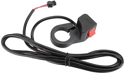 Dailygoody - Scooter Handlebar Switch - On/Off Schakelaar - 22.5mm - Geschikt voor Elektrische Fietsen - Betrouwbare Schakelaar - Eenvoudige Installat