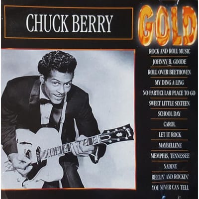 CD CHUCK BERRY Gold GOLD003 GOLD 199 Pays-Bas Rock Occasion white