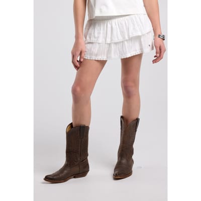 America Today Raya Jr Off White Maat: 146/152 | Rokken Outlet | Unisex | Wit