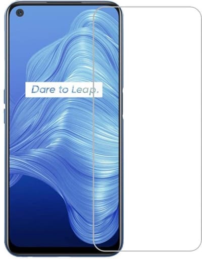Screenprotector Glas - Tempered Glass Screen Protector Geschikt voor: Oppo A53 (2020) - 3x