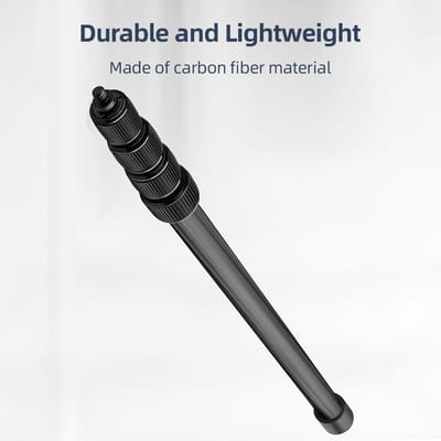 Microfoon Arm - Boom Arm - Opnemen Geluid - Uitschuifbaar - 155cm Max - Zwart