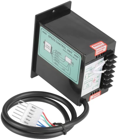 Allecto - 400 W AC Motorsnelheidsregelaar - Nauwkeurige Regeling - Universeel - Voorwaarts en Achterwaarts - Ideaal voor Motoren - AC220V 50/60 Hz