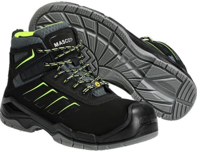 Mascot Footwear Fit Veiligheidsschoenen hoog F0109-937 - Zwart - 39