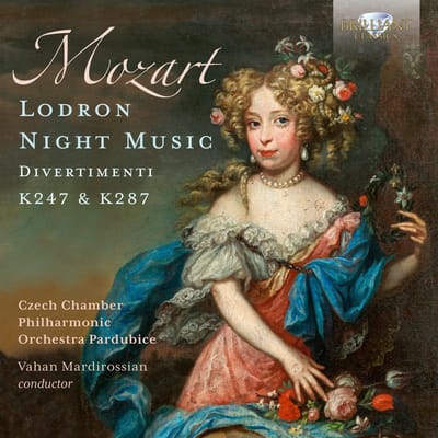 Czech Chamber Philharmonic Orchestra Pardubice & Vahan Mardirossian - Mozart: Lodron Night Music, Divertimenti K247 & K287 (CD)