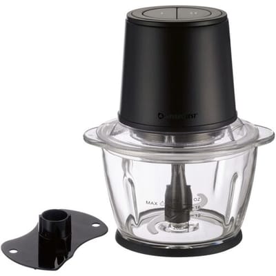 Silvercrest® RVS Multihakker - Zwart - Vermogen: 500 W - Inhoud: 1,2 L
