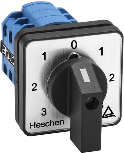 Solidchoice - Dailygoody - Roterende Nokkenselector - Universele Schakelaar - 3 Fase - 7 Posities - 660V 20A - Geschikt voor Elektronische Toepassingen - Compact en...