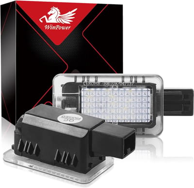 LED Verlichting Auto - Voetenruimteverlichting Deurverlichting - Interieur Verlichten - Water- en Stofbestendig - 2 stuks - Wit