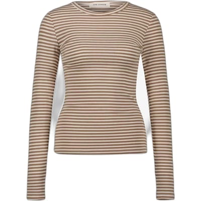 Gestreept dames-T-shirt met lange mouwen Sofie Schnoor Petriciasw