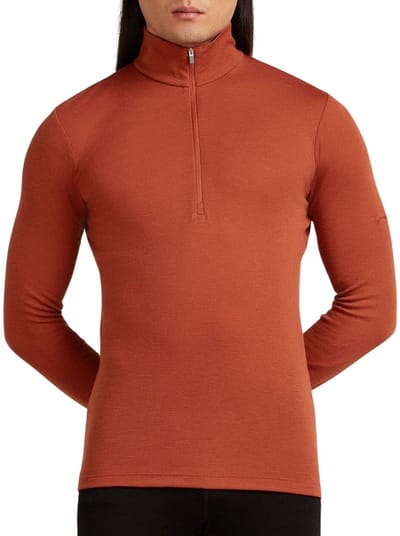 Icebreaker 175 Everyday LS Half Zip Thermoshirt Heren - Maat L