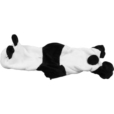 Hondenkoudweerhoodies Zacht Verdikt Polyester Katoen Panda Design Winter Honden Warme Pyjama's voor Middelgrote Grote Honden XS white