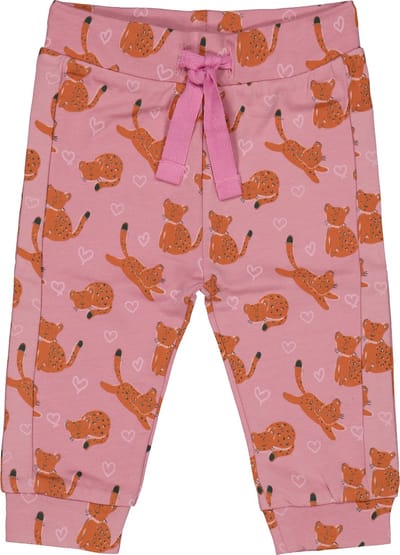 4PRESIDENT Joggingbroek Meisjes - Leopard AOP - Maat 50