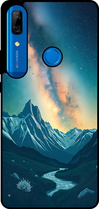 Smartphonica Telefoonhoesje Geschikt voor Huawei P Smart Z / Y9 Prime (2019) met Sterrenhemel Opdruk - TPU Backcover Case With Space And Milkyway Design geschikt voor Huawei P Smart Z;Huawei Y9 Prime (2019)