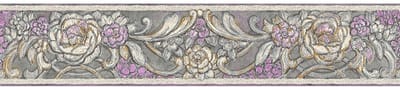 Behangrand vintage bloemen 340784