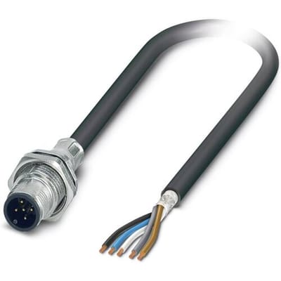 Phoenix Contact 1419412 Sensor/actuator inbouwconnector M12 Aantal polen (sensoren): 5 Stekker, inbouw 2.00 m 1 stuk(s)