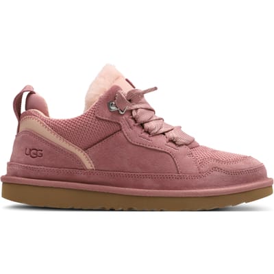 UGG Lowmel Kindersneakers - Roze - Maat 36 - Suède