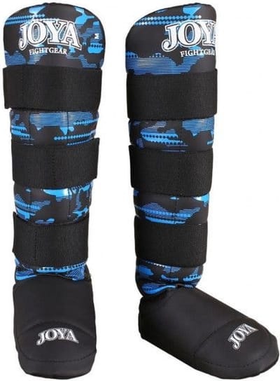 Joya Camo V2 Scheenbeschermers - Zwart/Blauw (Beschikbaar in verschillende maten)