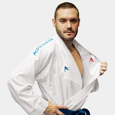 Arawaza Rev-x Reversable WKF approved Blauw/Rood unisex (Maat: 175)