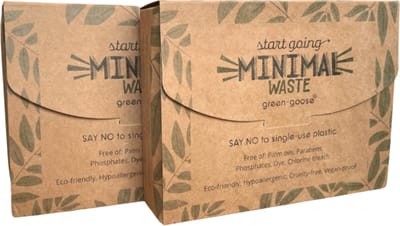 green-goose® Wasstrips | 64 Wasbeurten | Ongeparfumeerd