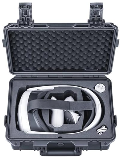 Waterdichte Koffer Case voor Meta Oculus Quest 2 met Schuim Voorzichtig