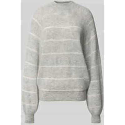 Oversized gebreide pullover met opstaande kraag, model 'LARELY'