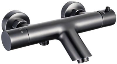 FugaFlow Eccelente Sobrado Badkamer Thermostatische Badkraan - Gunmetal PVD