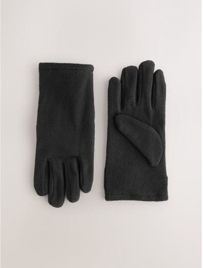 Next - Dames - Fleece handschoenen - Zwart