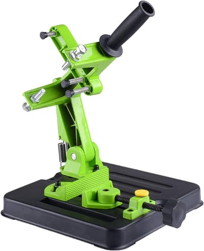 Haakse slijper standaard - Vaste houder - Stabiel snijden - Verstelbare arm - 180-230 mm - Zwart