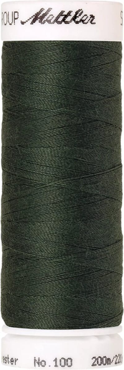 Amann Mettler Seralon Naaigaren – Deep Green (0627) – 200 m – No. 100 – 100% Polyester – Per Stuk