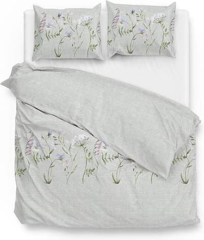Zohome Maddelena Dekbedovertrek - Extra breed - 260x200/220 cm - White