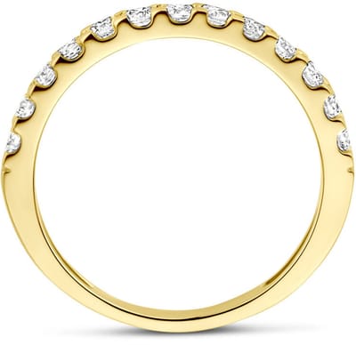 14K Geelgouden Ring Lab Grown Diamant 0.50ct H SI – 4035088