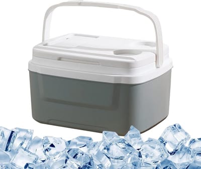 Harde koelkast - Geïsoleerde box - Buitenactiviteiten - Lange koeltijd - 6 liter - Groen