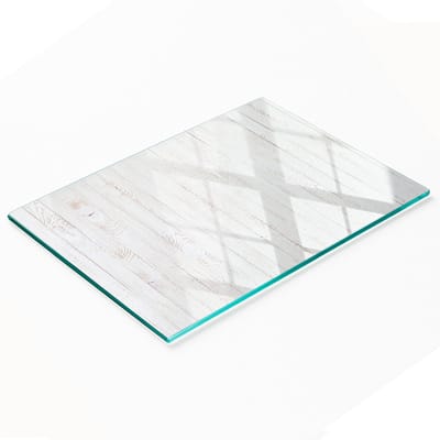 Multifunctionele decoratieve snijplank voor de keuken, gemaakt van gehard glas en hout, 80x52 cm