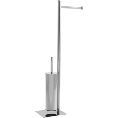 Allibert Staande Toiletrolhouder Coperblink - Rvs - Vrijstaand - Chroom Glanzend