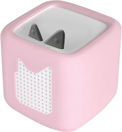 Beschermhoes voor audio speaker - Draagbare speaker hoes - Volledige bescherming - Schokbestendig anti-kras - 13x13x12 CM - Roze