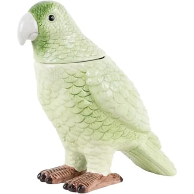 Present Time Voorraadpot Bird - Zachtgroen - 22.5x11.8x20.7cm - Scandinavisch