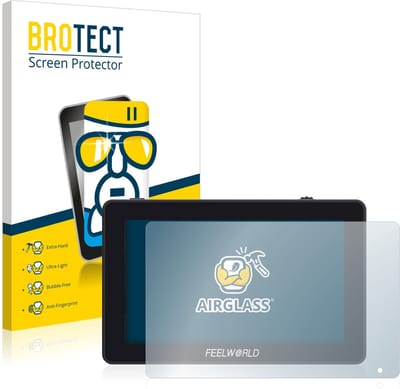 Screenprotector voor Feelworld F6 Plus Beschermglas transparant