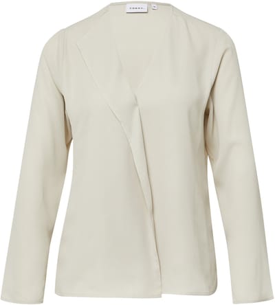 Vrouwelijke klassieke vloeiende blouse van hoogwaardige stof COMMA