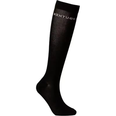 Kentucky Horsewear - Sokken glitter set of 3 zwart 35/40