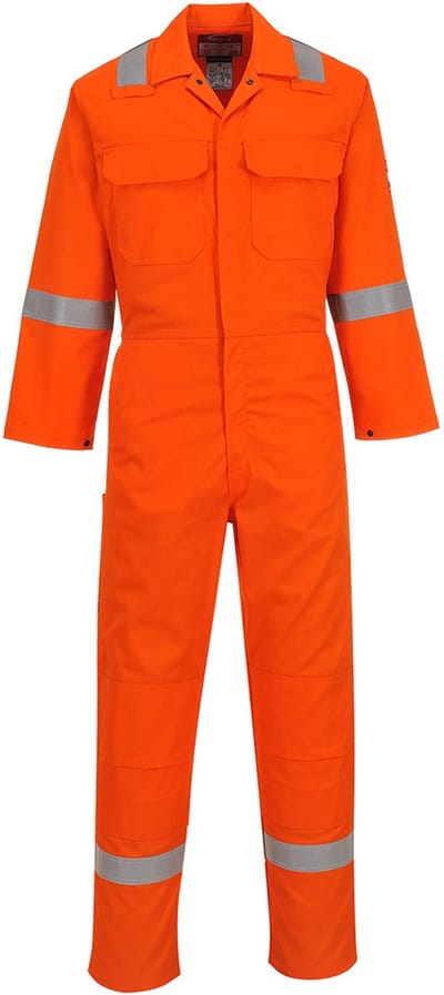 Portwest Bizweld Iona FR Overall BIZ5 - Oranje Lang - L