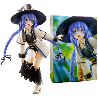 Anime 21cm Kleding Wisselen Tijd Figuur Mushoku Tensei Jobless Reincarnation Eris Boreas Roxy Actiefiguur Modelpop Cadeau