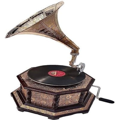 Vintage HMM Record Authentieke Kopie Volledig Werkende Vintage Speler Home Decor Grammofoonplaat